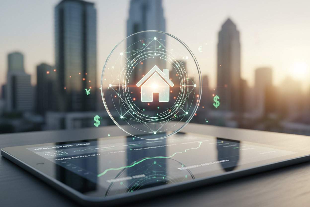 DeFi integration tokenized real estate yield