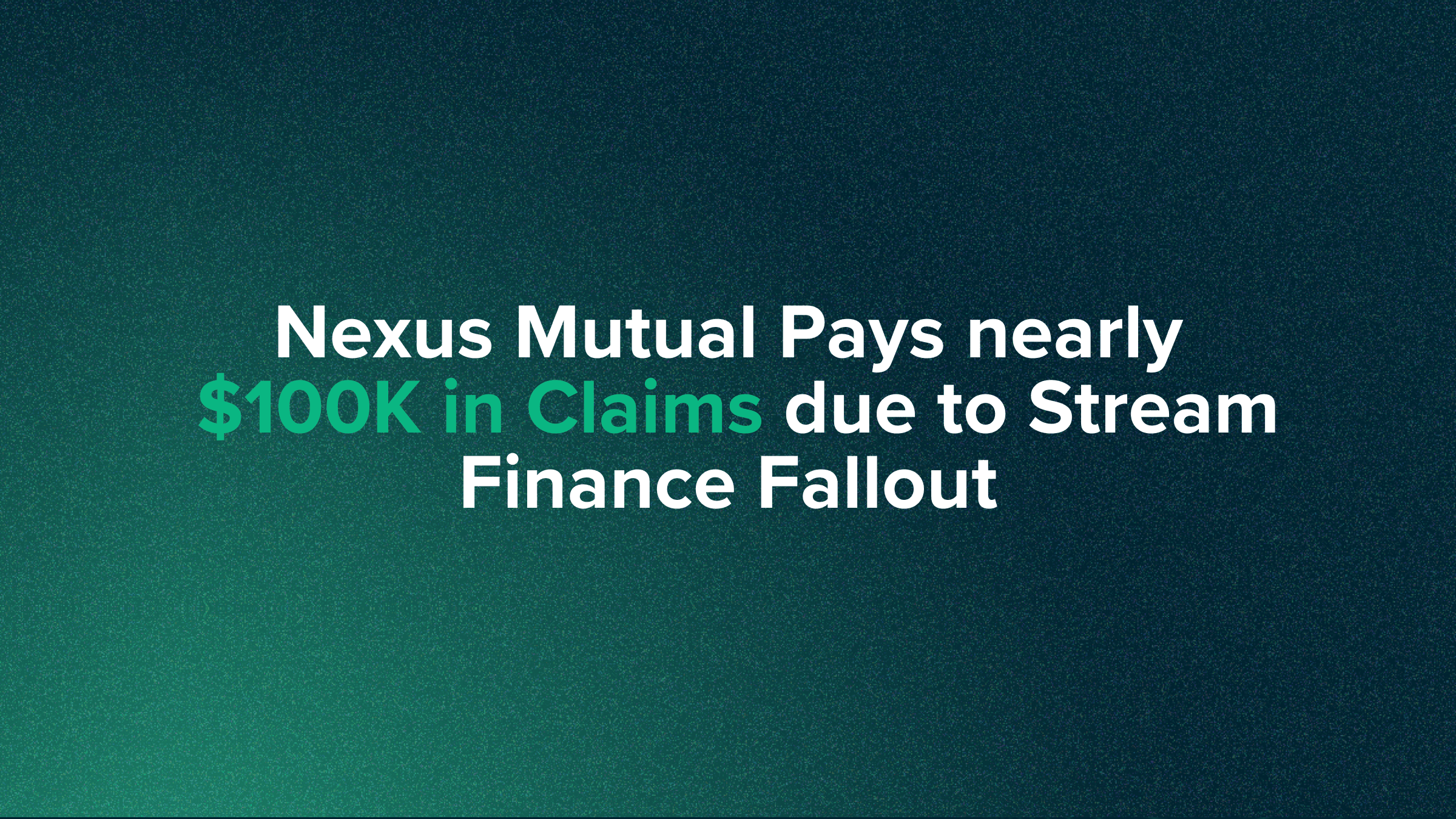 Nexus Mutual fast claims process
