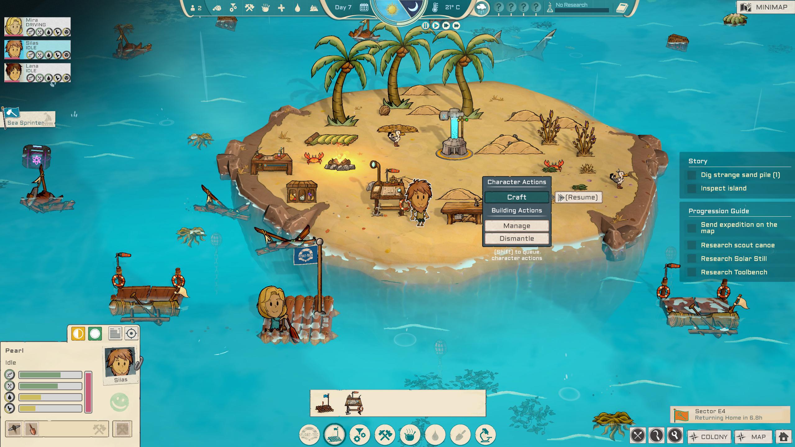 Indie Tycoon Rush tycoon game screenshot