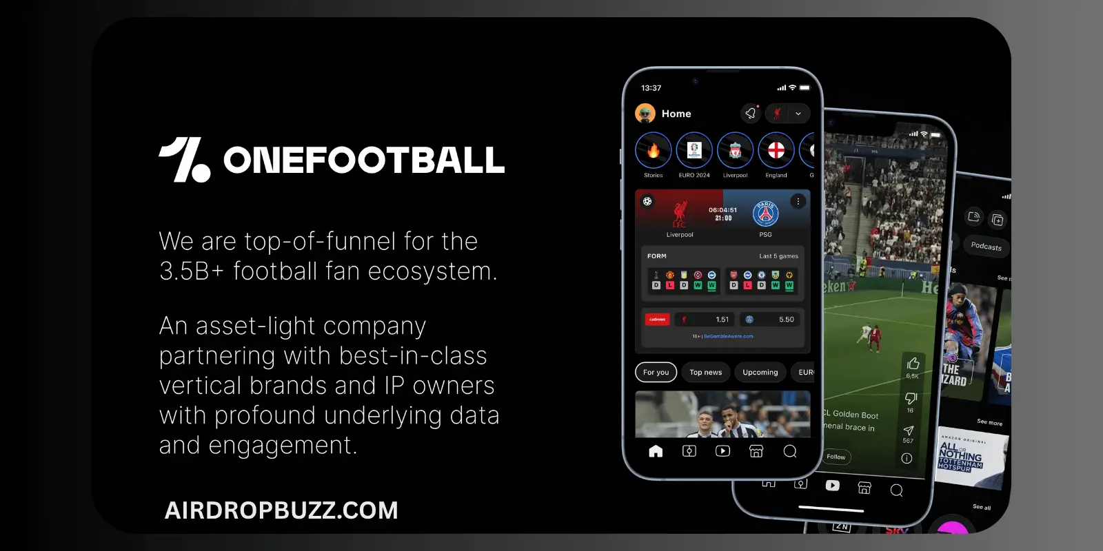 OneFootball BALLS activity rewards system