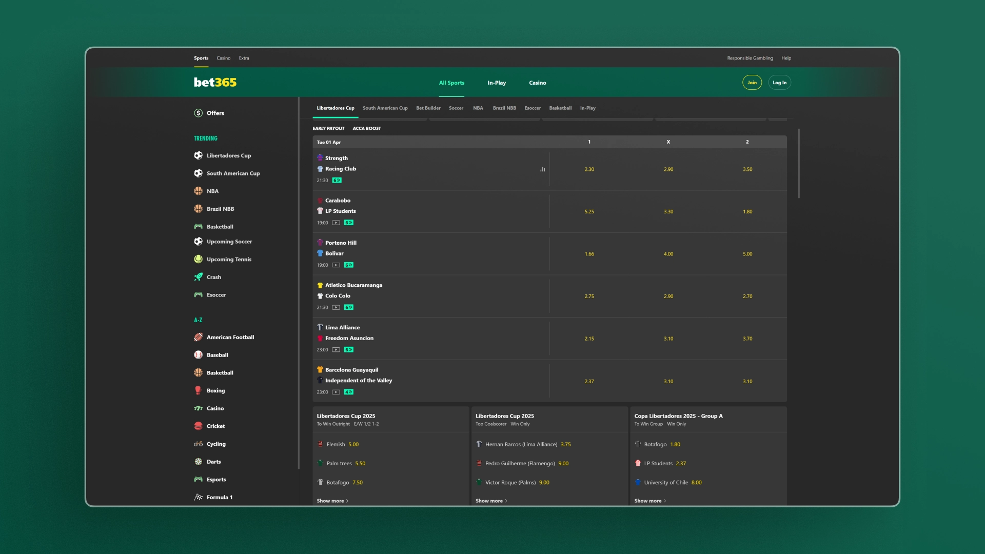 OneFootball Club governance voting interface screenshot