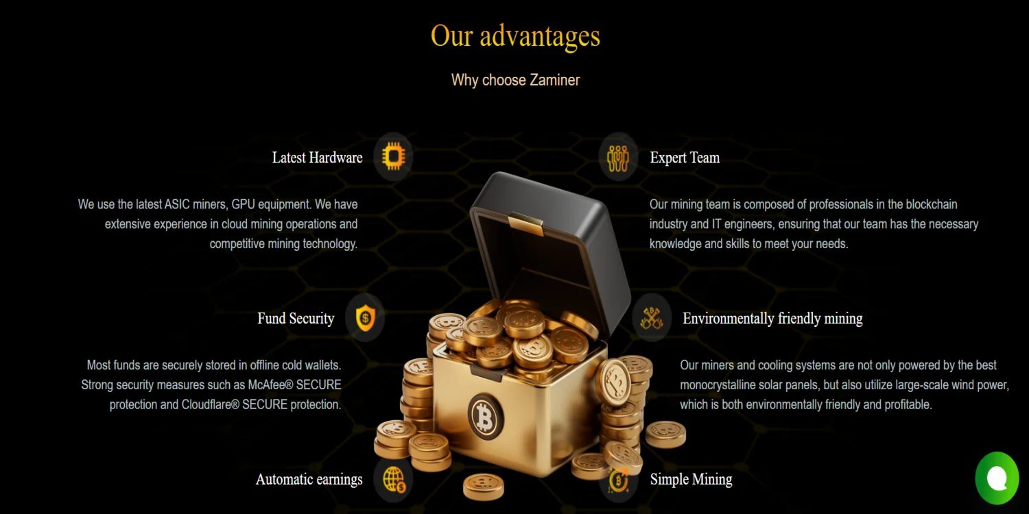 ZA Miner cloud mining platform 2025 interface