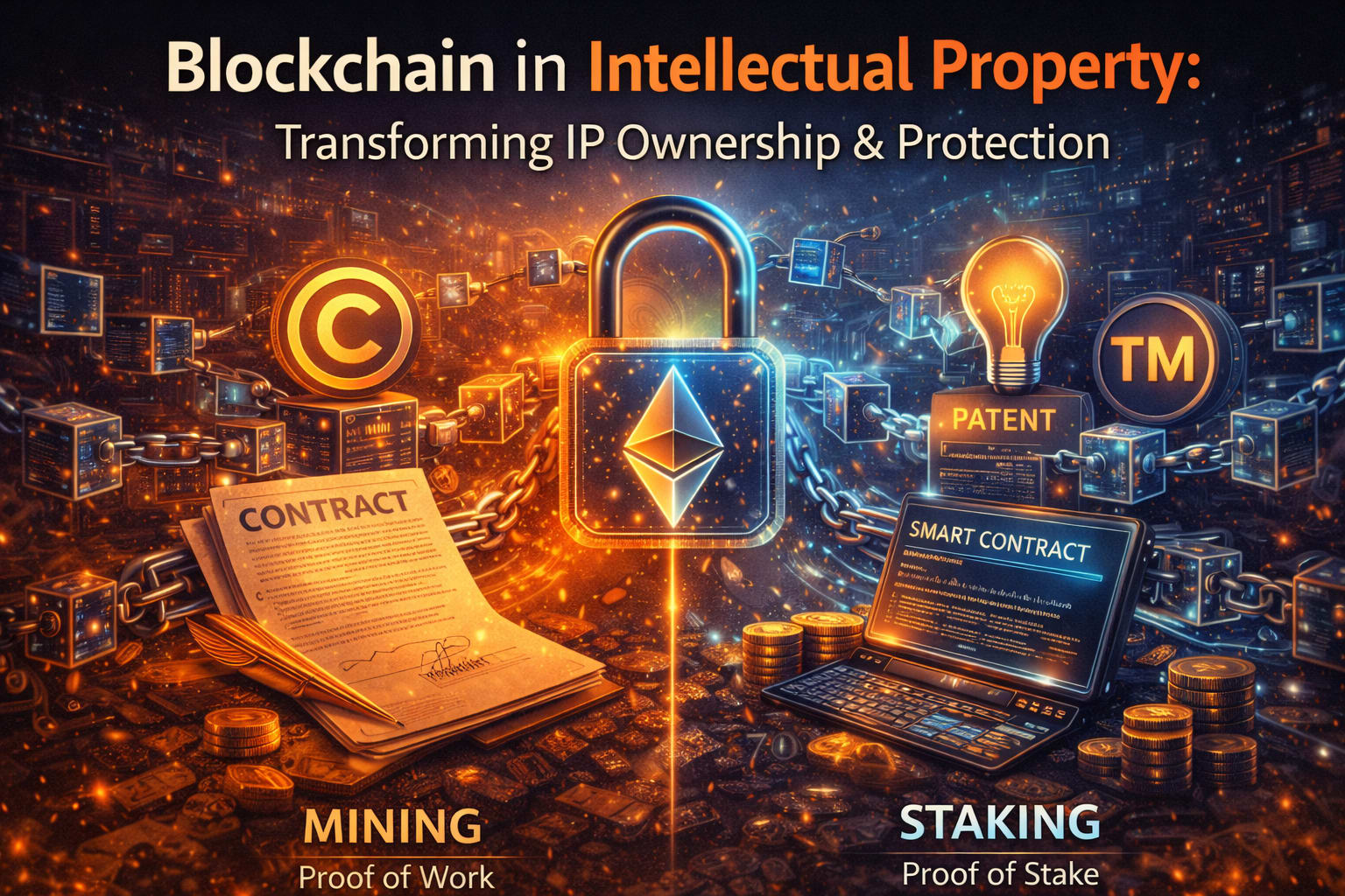 global blockchain IP investors fractional ownership