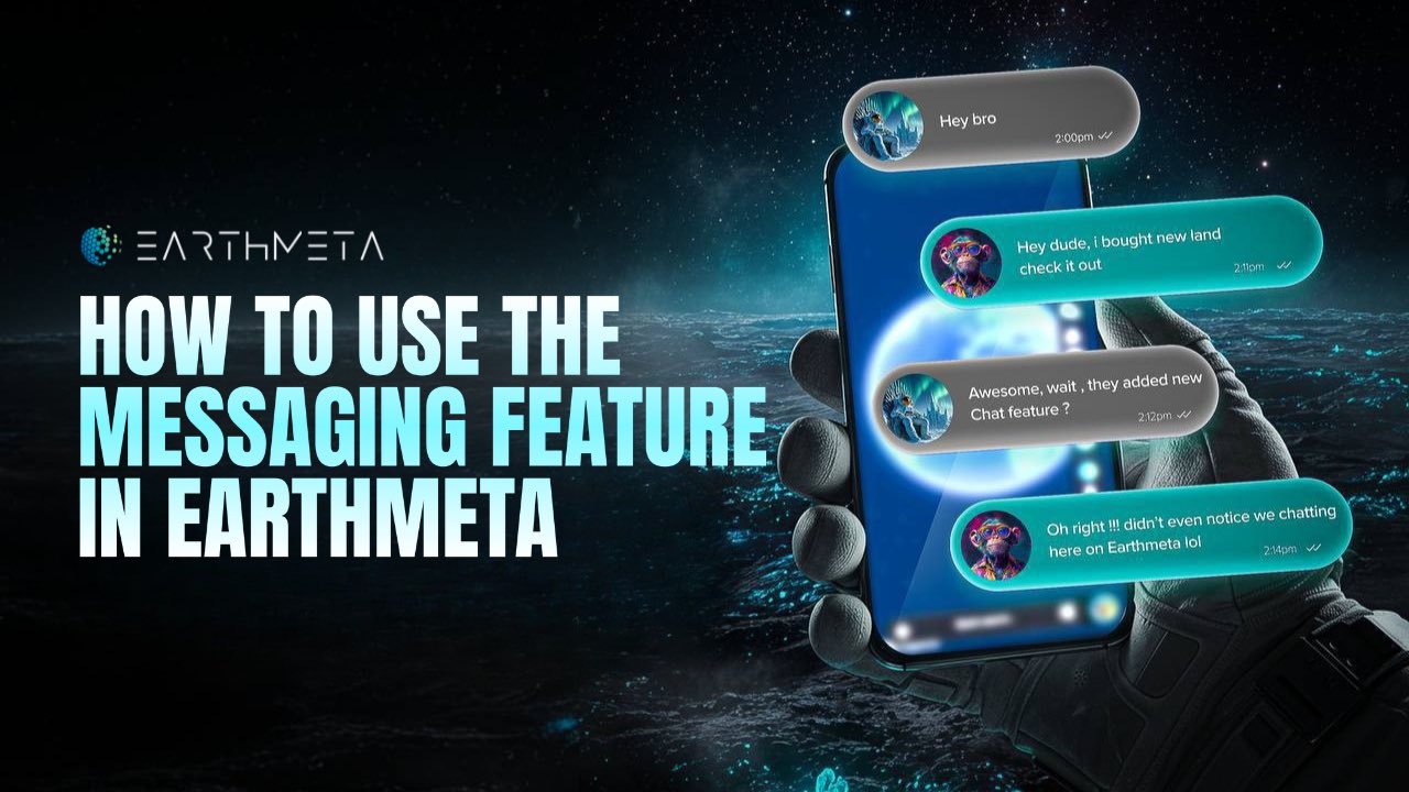 EarthMeta virtual city NFT marketplace screenshot