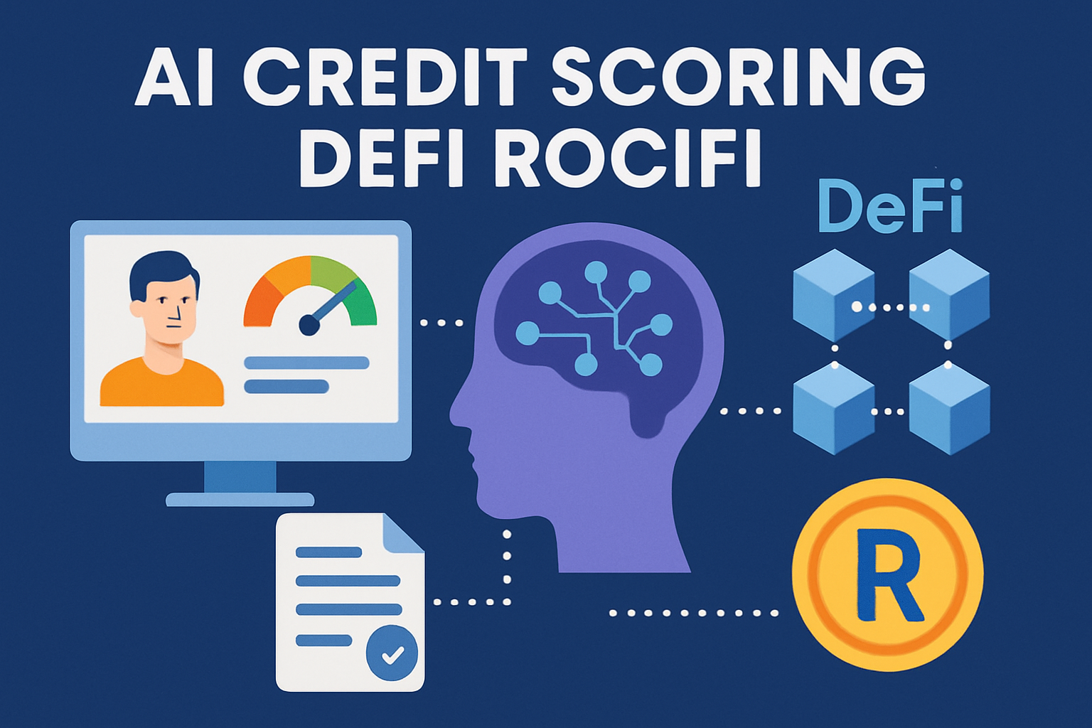 AI credit scoring DeFi RociFi
