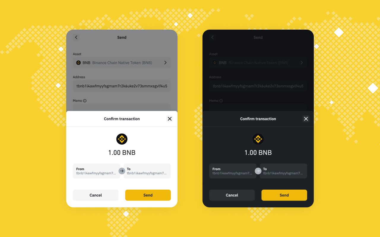 Binance Wallet Extension icon displayed in the Chrome browser toolbar