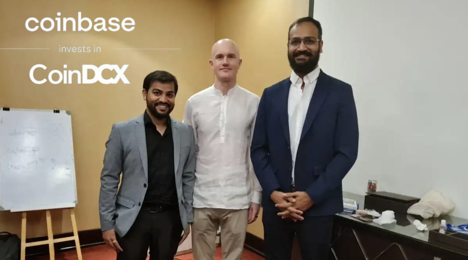 Diverse team at CoinDCX office collaborating on crypto onboarding solutions in India