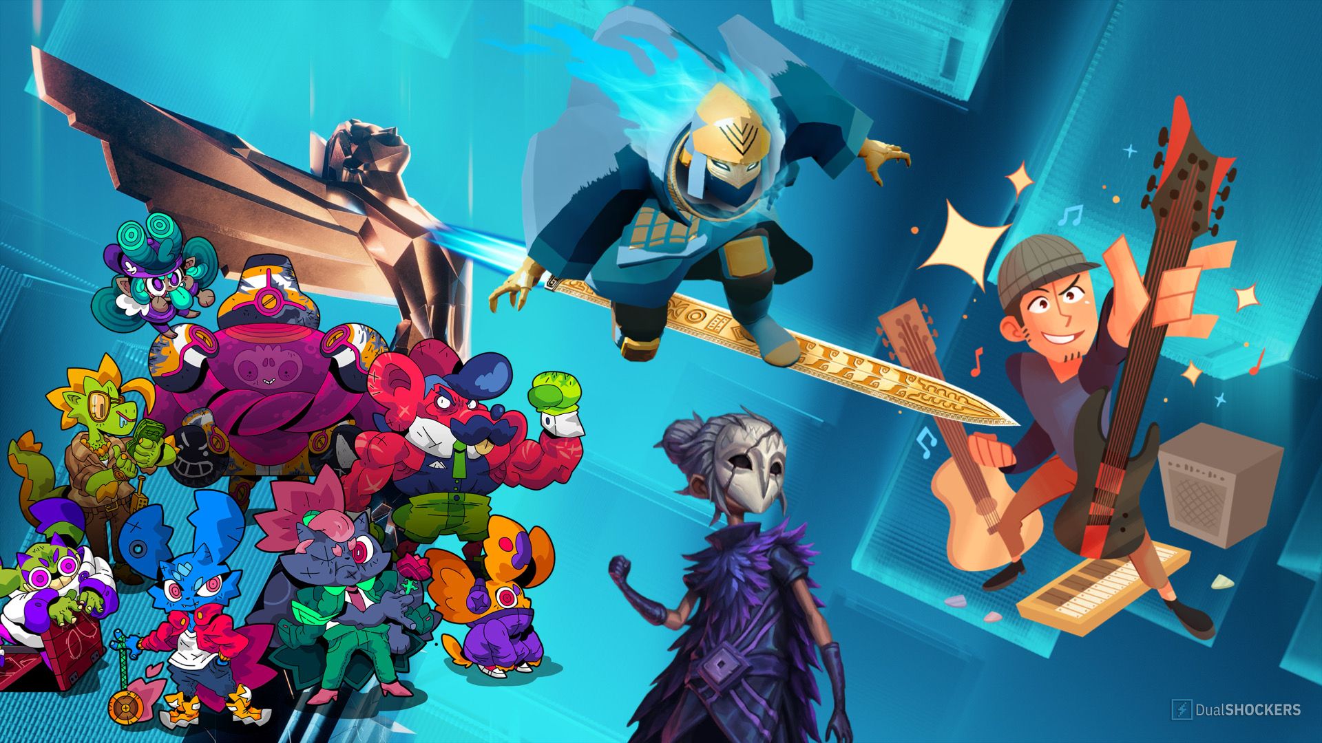 Online indie game community members sharing game recommendations and gameplay moments in 2025