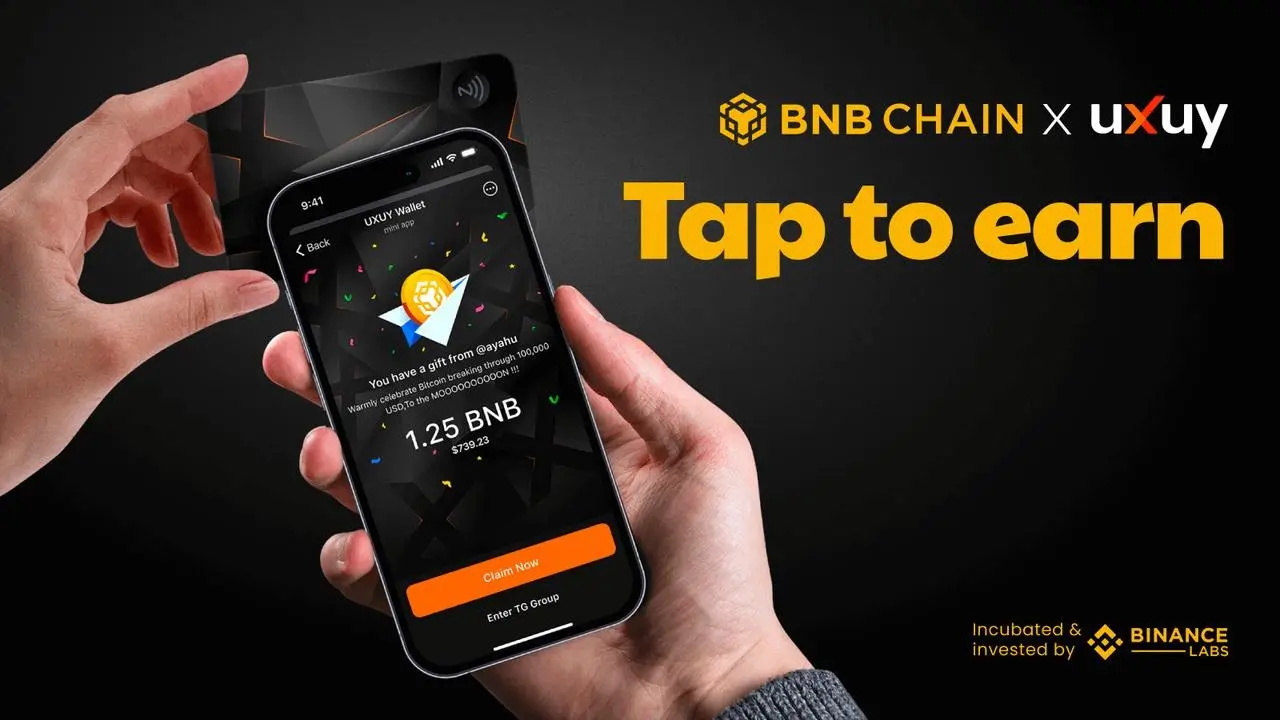 Close-up of a multichain NFC hardware wallet card being tapped against a smartphone for secure cross-chain crypto management in 2025