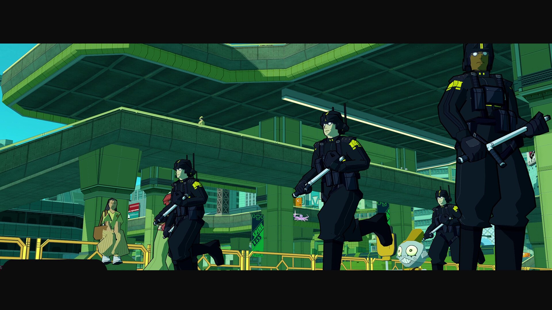 Collage of MiSide, The Exit 8, Backpack Hero, and Viewfinder indie game screenshots showcasing unique art styles