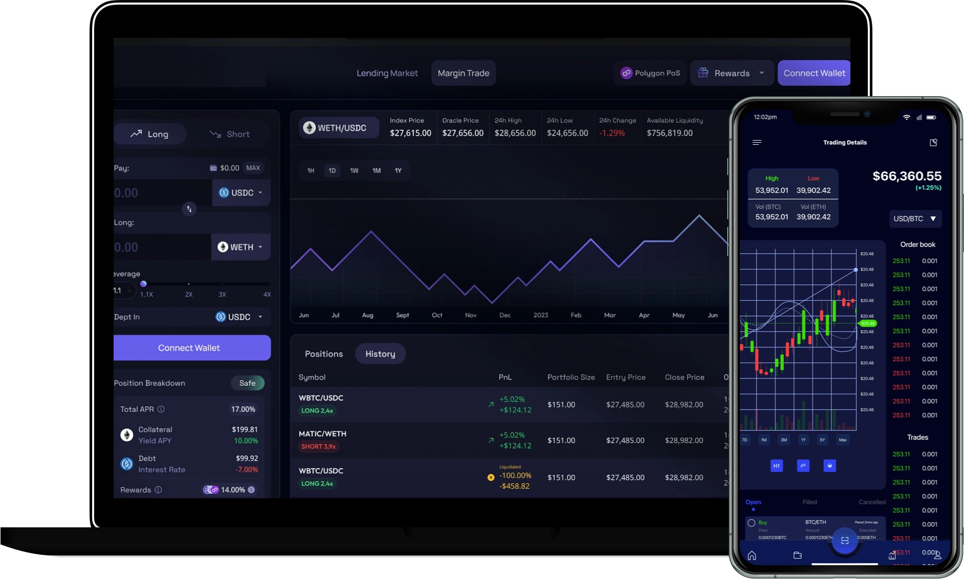 Colorful Base App dashboard screenshot displaying USDC rewards and trending creator posts