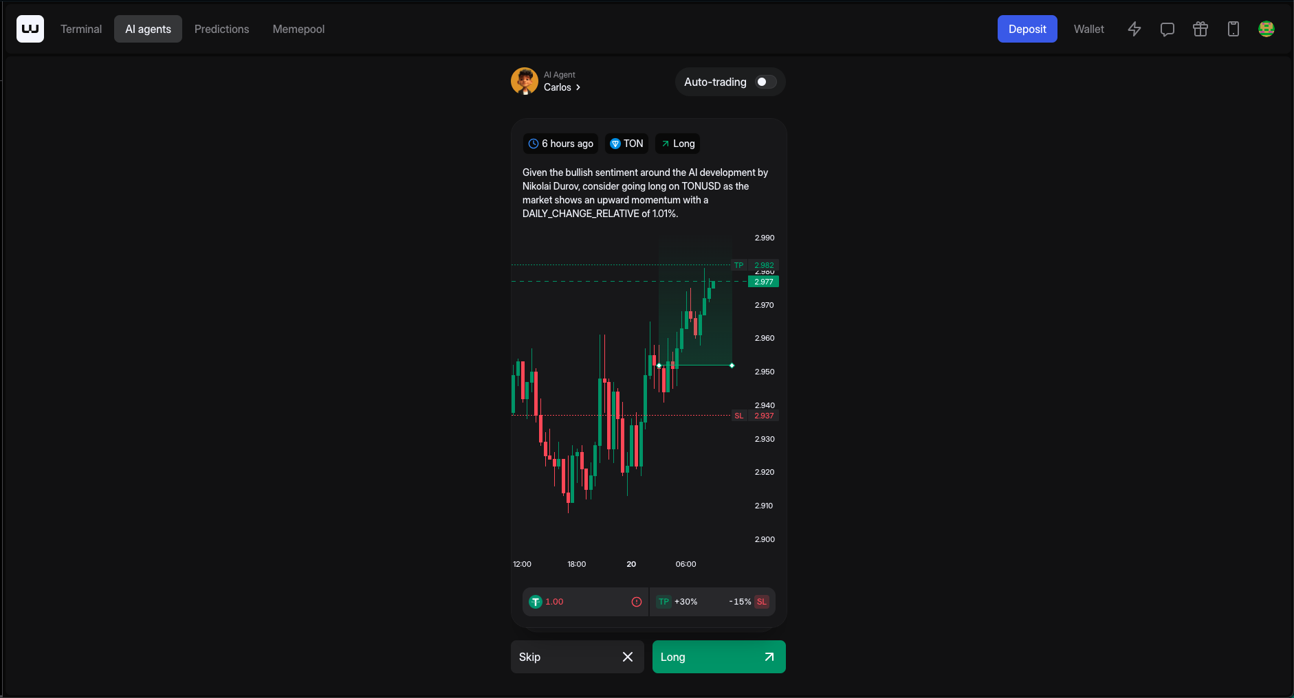 AI-powered crypto trading dashboard with multiple agents managing a diversified digital asset portfolio in 2025, visually representing automated decision-making at current Bitcoin price levels without displaying specific price numbers.