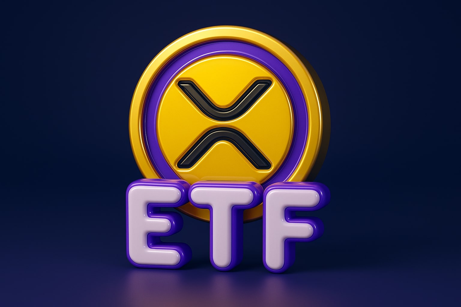 Conceptual image of institutional investors analyzing XRP market trends amid Binance's declining XRP supply and projected ETF inflows in 2025