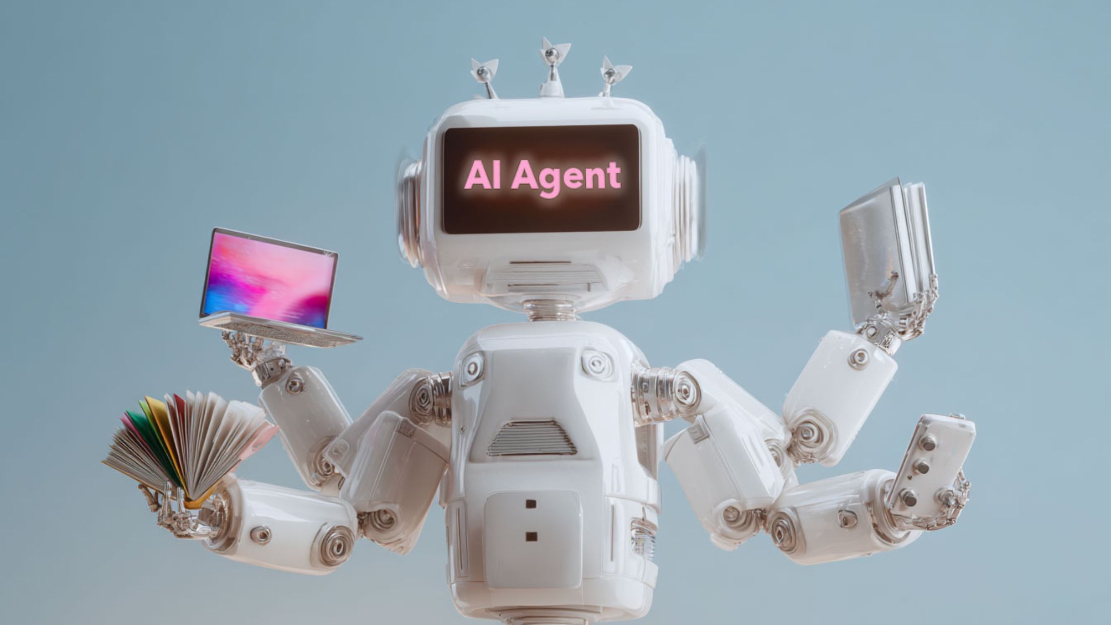 Dramatic multi-agent AI arena with digital avatars competing in a complex esports game scenario, showcasing advanced social intelligence and strategy in 2025