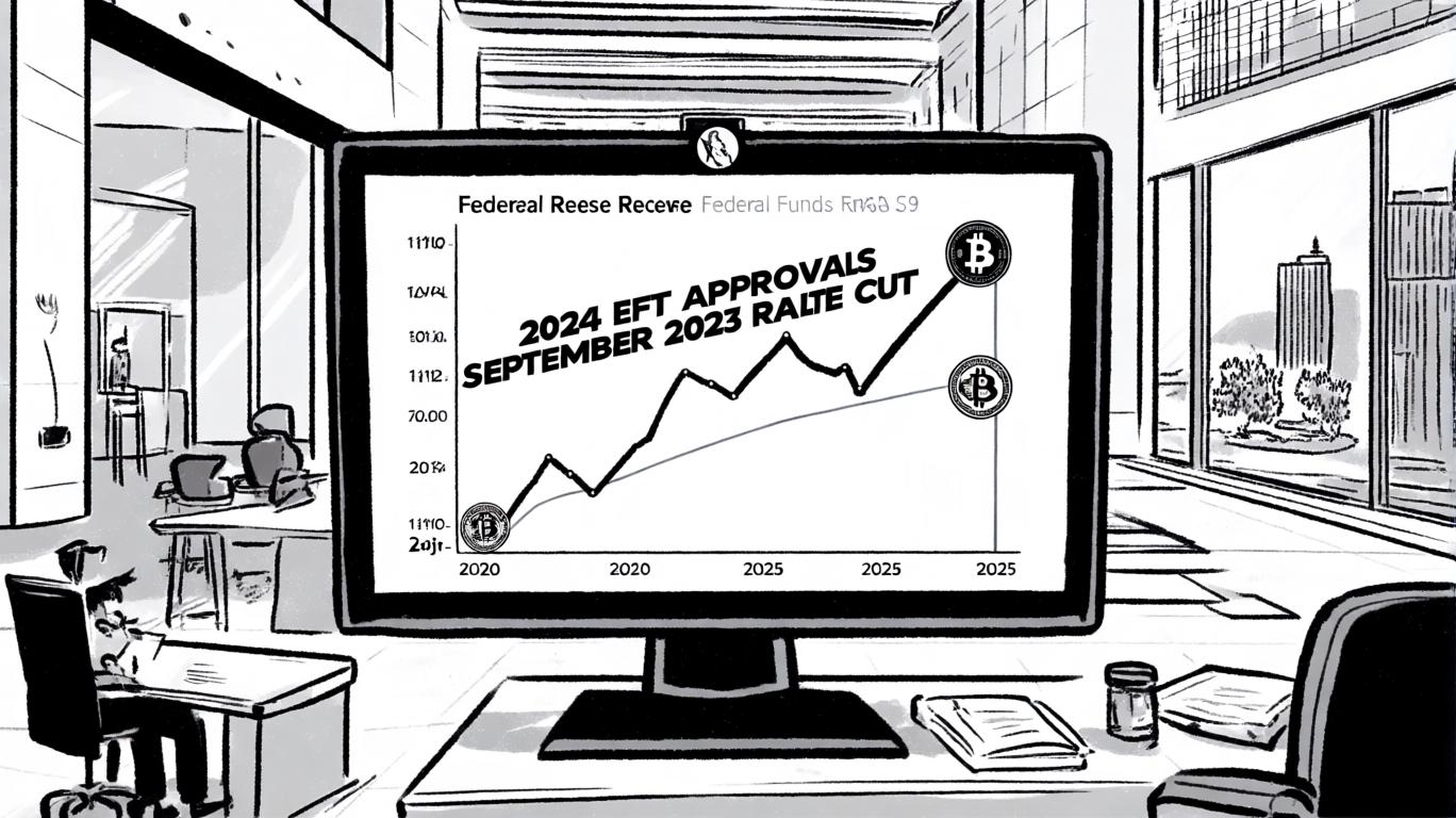 Institutional investors analyzing Bitcoin market trends in October 2025 at a modern trading desk, symbolizing dynamic crypto price action.