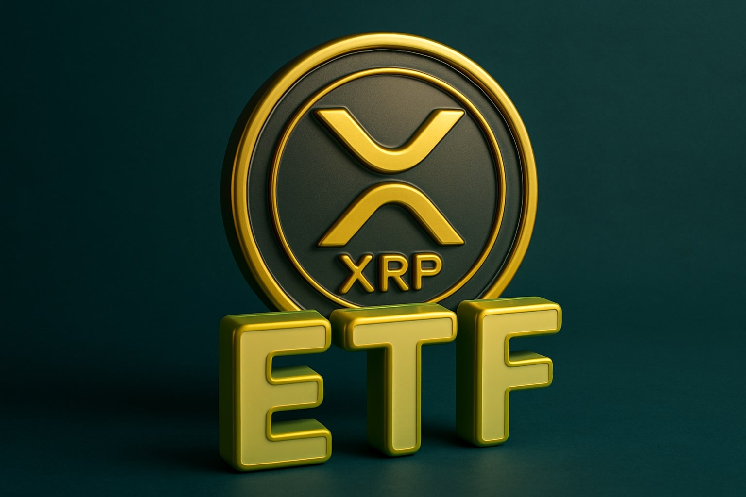 Institutional investors analyzing XRP ETF debut on Nasdaq with dynamic trading activity, symbolizing record-breaking launch volume compared to other ETFs in 2025.