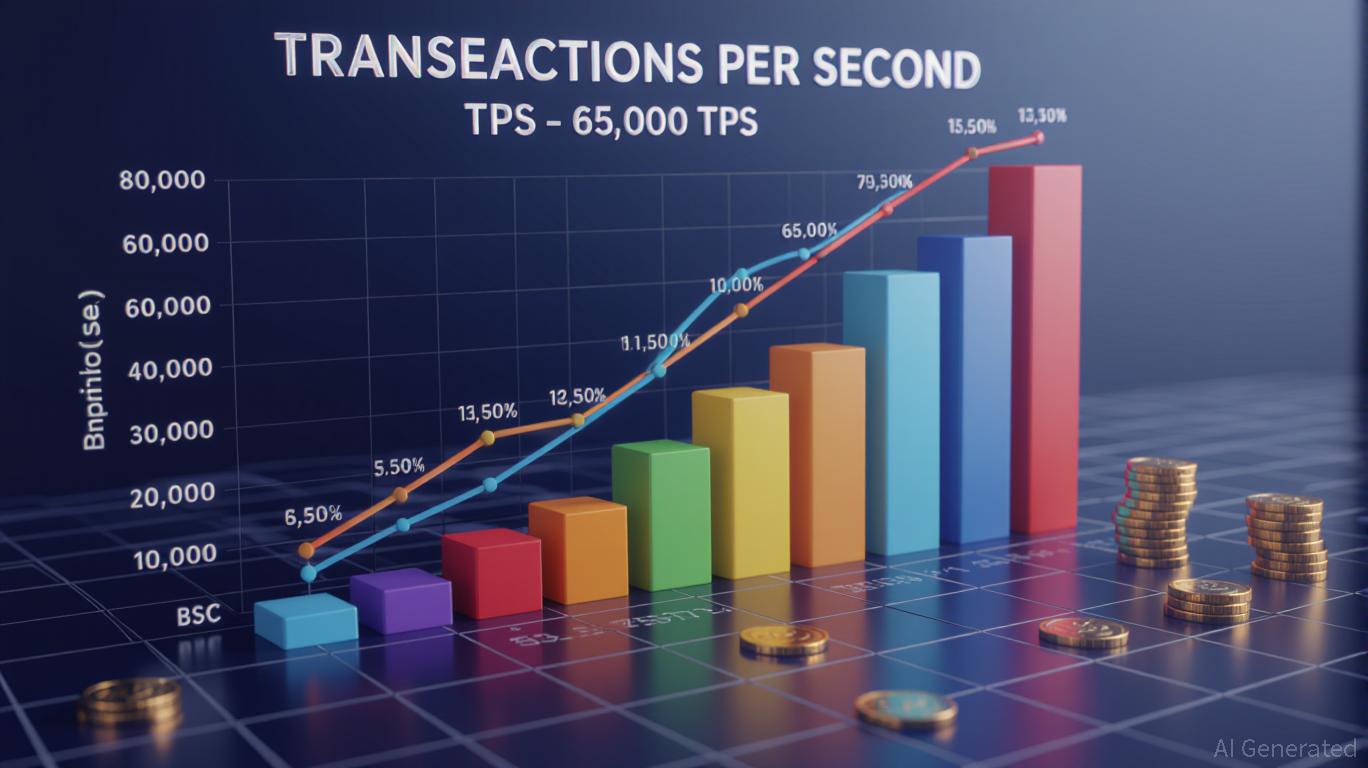 Dynamic dashboard showing real-time blockchain transactions per second across leading networks like Solana, Ethereum, and SKALE, highlighting high throughput and scalability for dApp development in 2025.