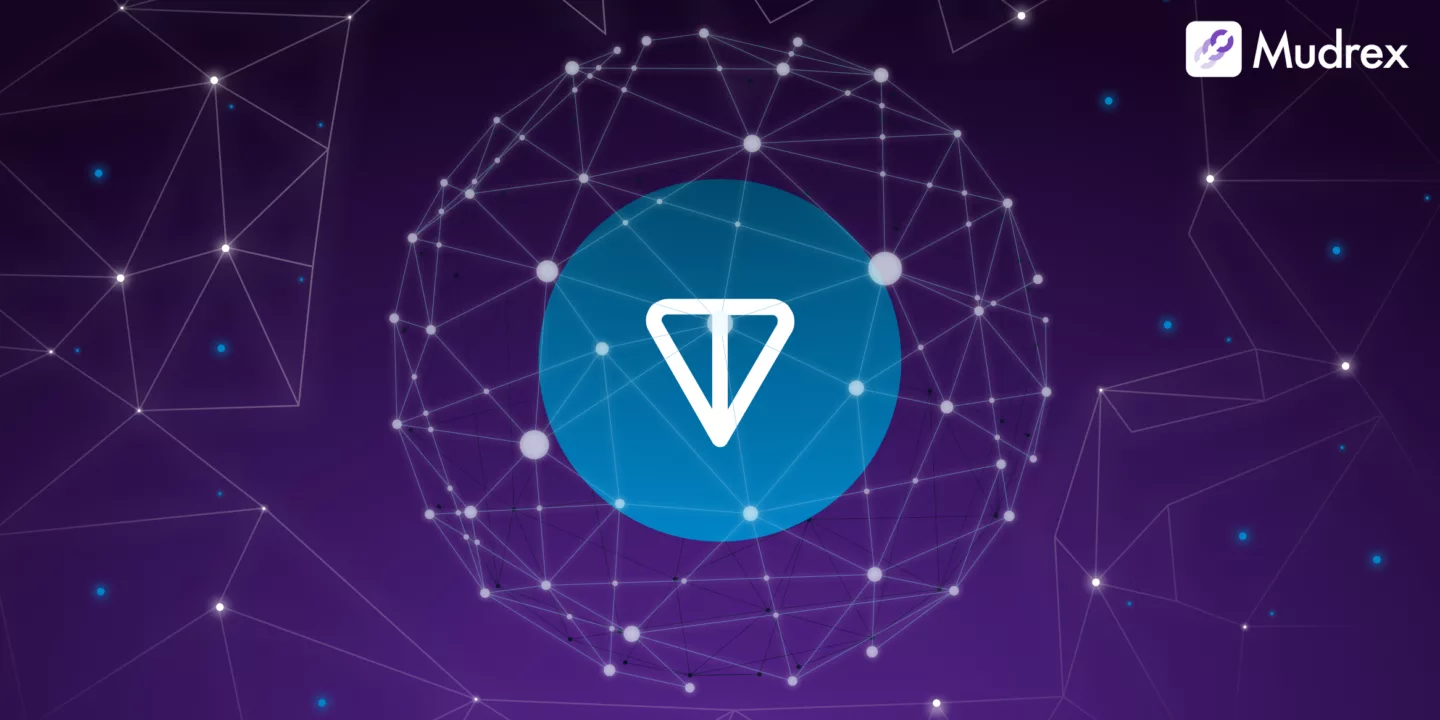 Infographic illustrating Toncoin flowing between advertisers, Telegram channels, and creators, showcasing instant payments and revenue sharing on the TON blockchain.