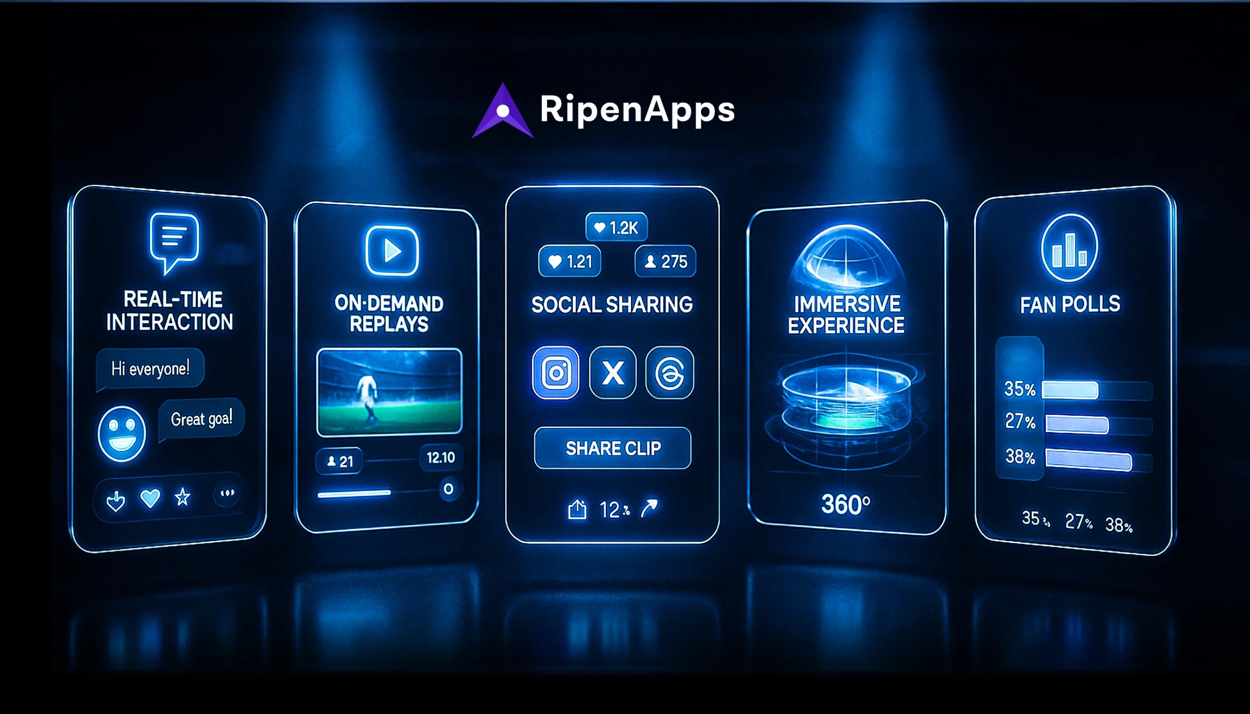 Cricket fans using mobile devices to interact with digital NFTs and on-chain assets on SIXR platform in 2025