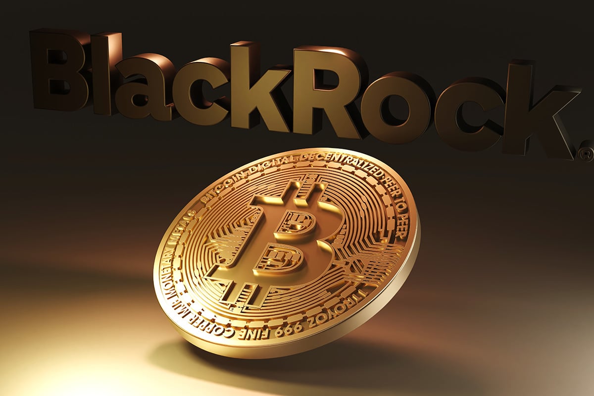 Professional concept image of BlackRock Bitcoin Premium Income ETF featuring Bitcoin symbol and financial data visualization, representing institutional crypto investment strategies.