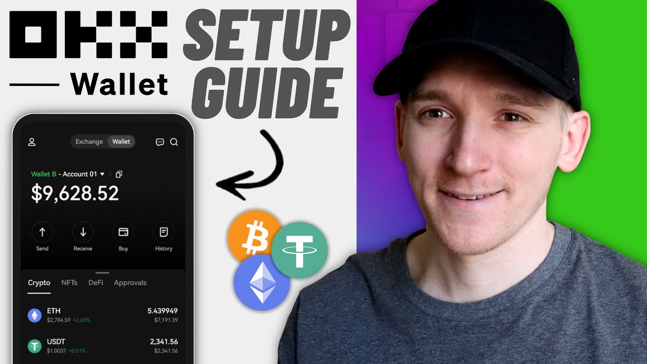 Smartphone displaying OKX app with recurring buy setup screen for cryptocurrency automation
