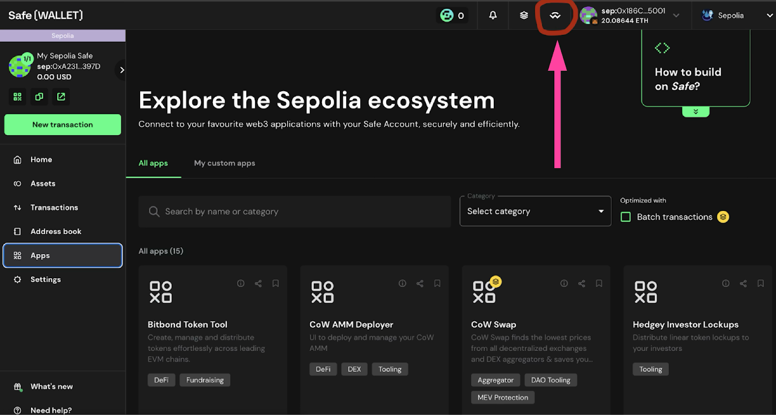 Stylized visualization of a DAO multi-signature wallet securing crypto assets on a blockchain network, representing confidential treasury management and enhanced security for decentralized organizations.