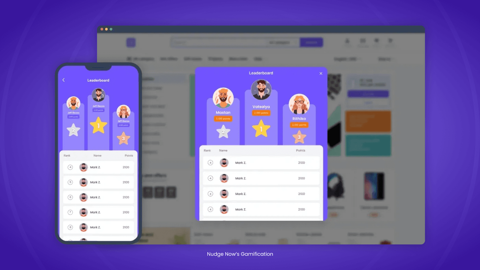 Gamified DeFi dashboard with users completing quests and earning blockchain loyalty rewards in 2024