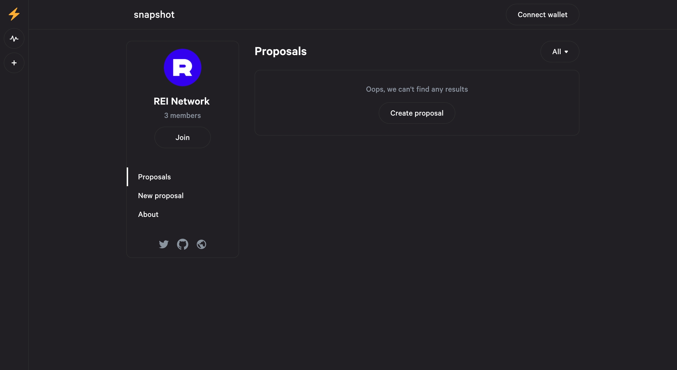 Vibrant dashboard displaying Governance NFTs integrated with Snapshot DAO voting interface, showcasing NFT-based voting power and decentralized governance features.