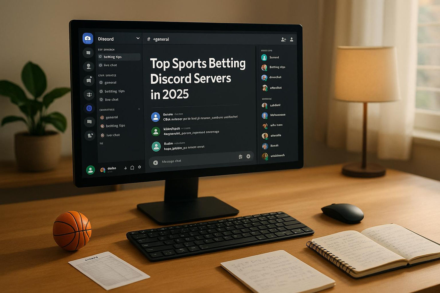 Active Discord esports betting community sharing tips and celebrating wins