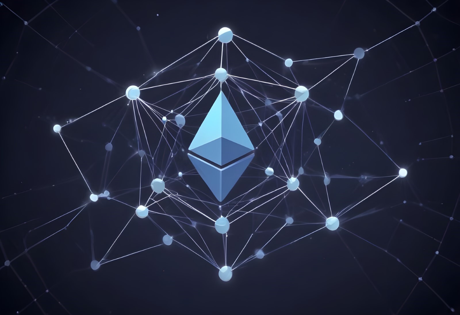 Illustration of interconnected blockchains with verified user icons symbolizing cross-chain KYC credentials in Web3