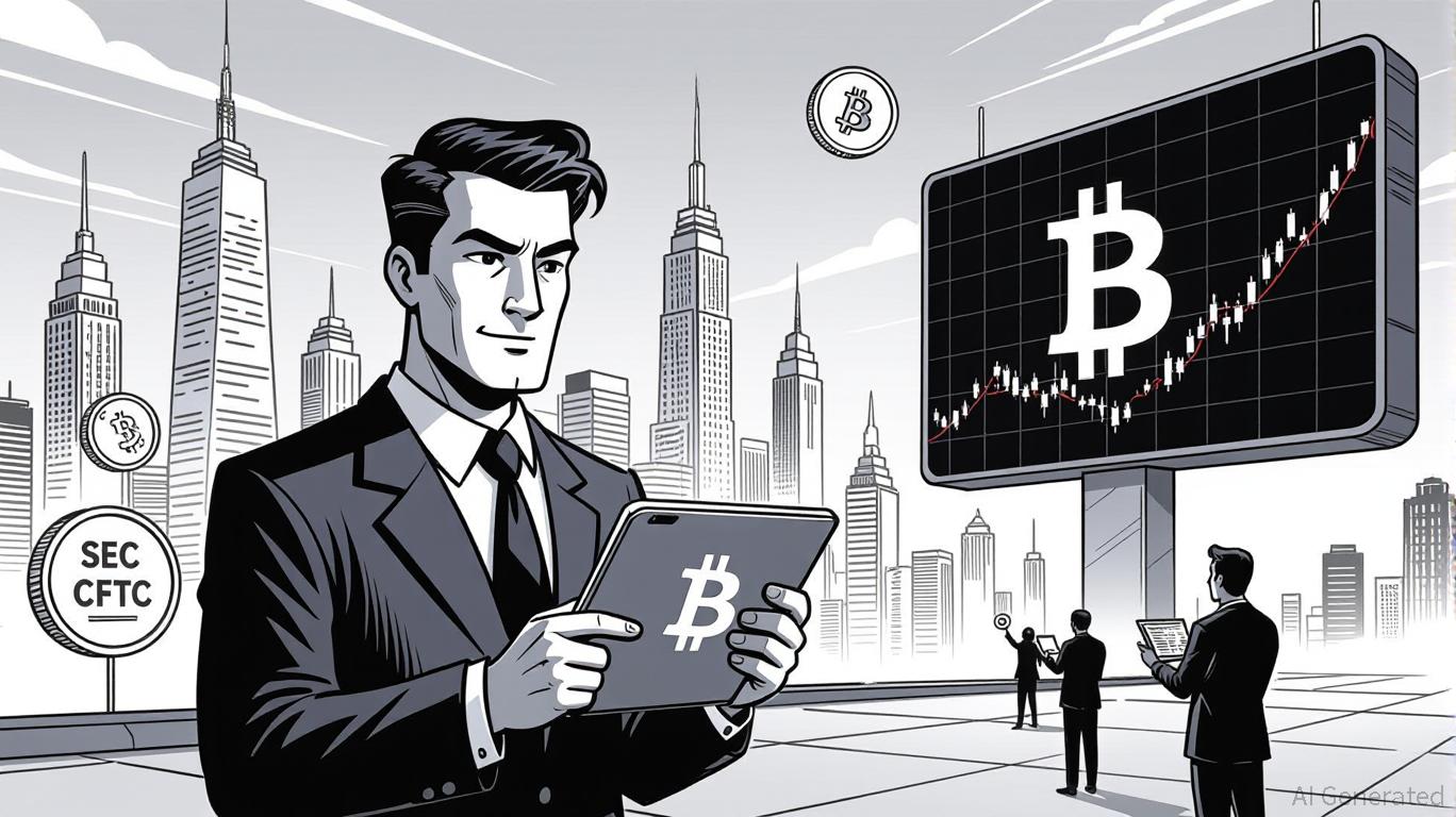 Regulatory agencies like the SEC and CFTC overseeing digital assets and cryptocurrencies in the United States