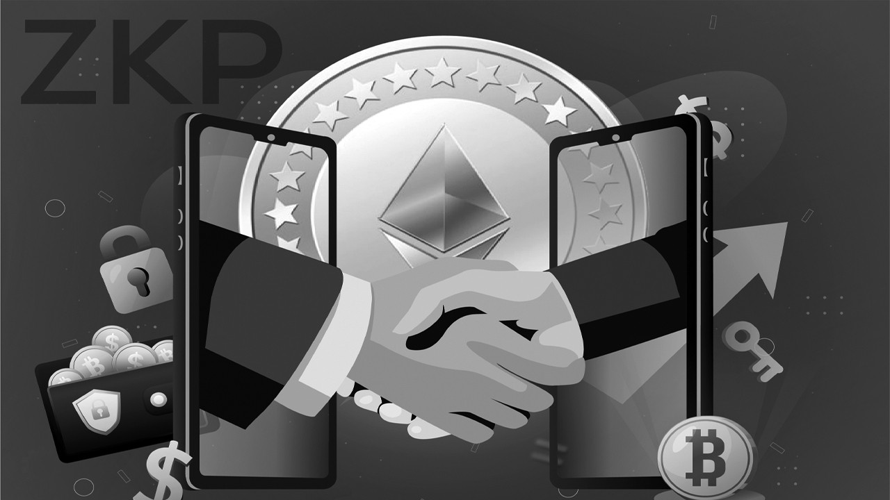 Illustration of zero-knowledge proofs enabling anonymous voting in a decentralized autonomous organization (DAO), highlighting privacy and secure blockchain governance.