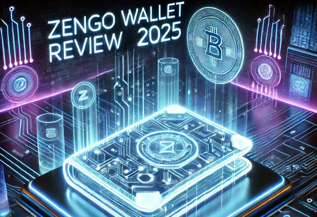 Crypto wallet with digital credit score gauge overlay, representing blockchain-based credit assessment in DeFi lending
