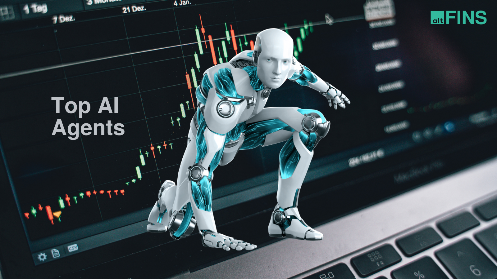 AI agent autonomously reallocating crypto funds across multiple DeFi protocols for yield optimization