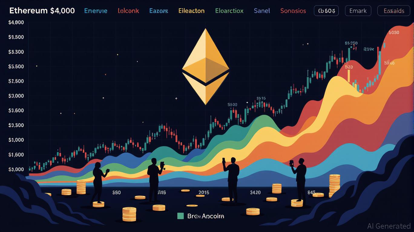 Ethereum blockchain analytics dashboard visualizing tokenized U.S. Treasury flows and institutional liquidity movement