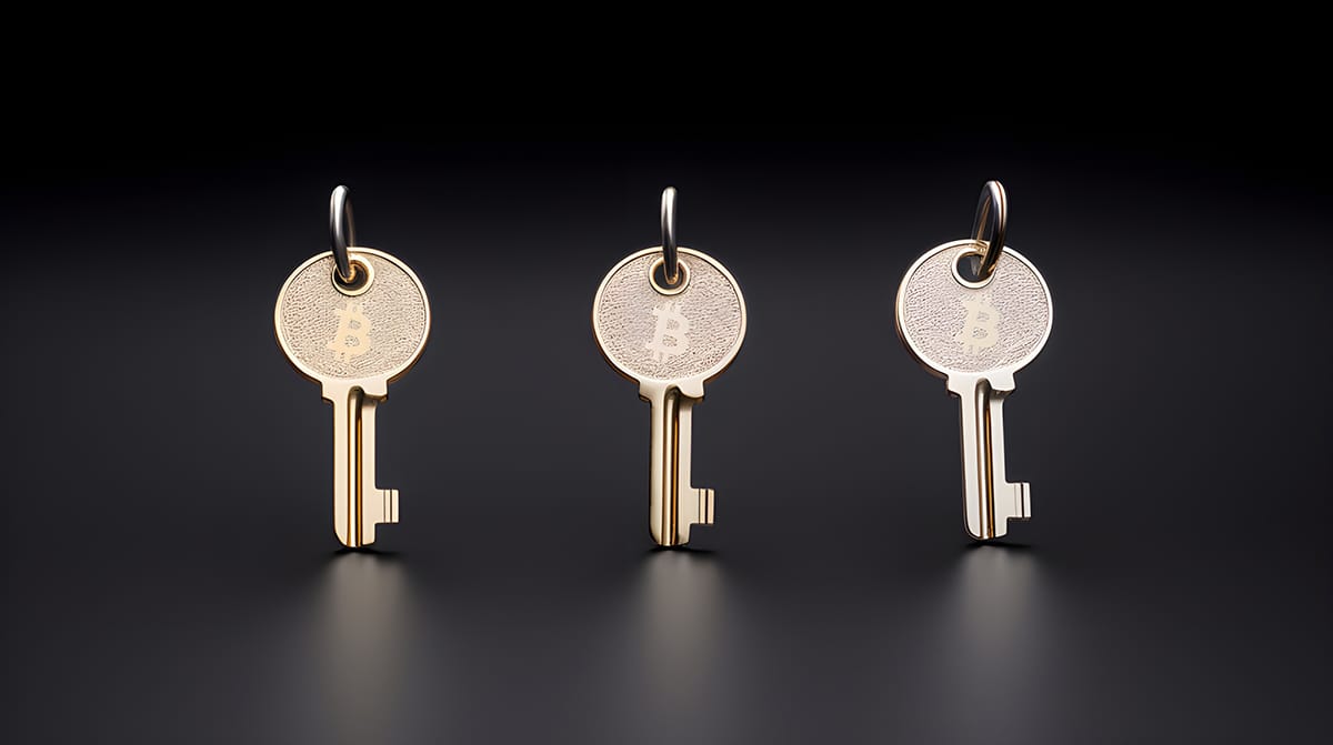 Secure Bitcoin storage methods including hardware wallets, paper wallets, and multi-signature vaults