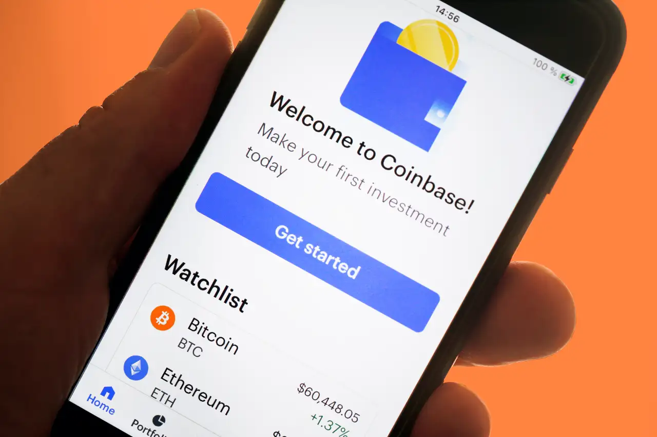 Step-by-step Coinbase account setup and transferring crypto funds to Base network visual guide