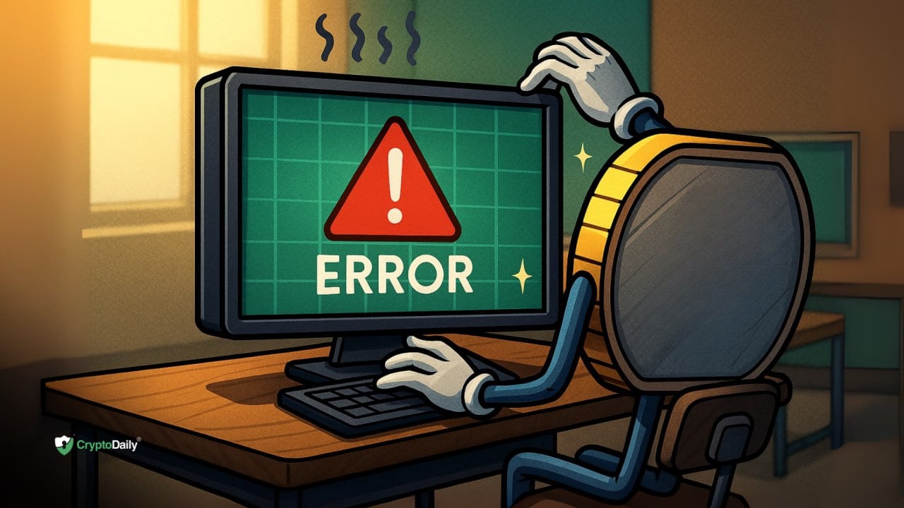 API outage disrupting decentralized exchange trading interface with users unable to execute trades, illustrating DeFi risk management challenges