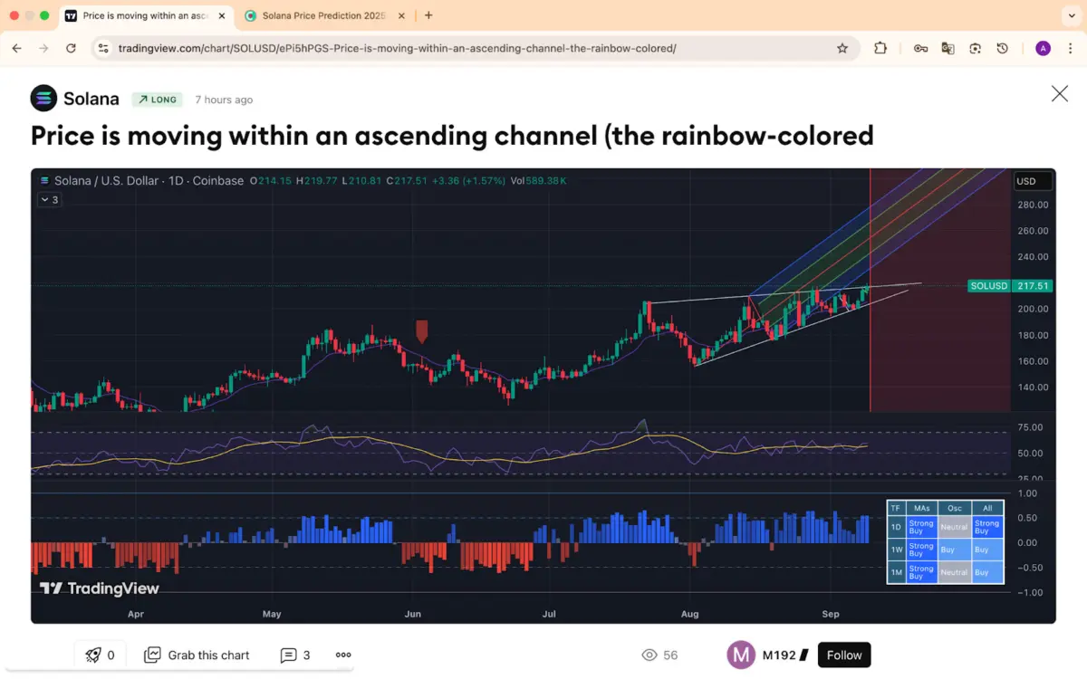 Institutional investment in Solana DeFi 2025 infographic