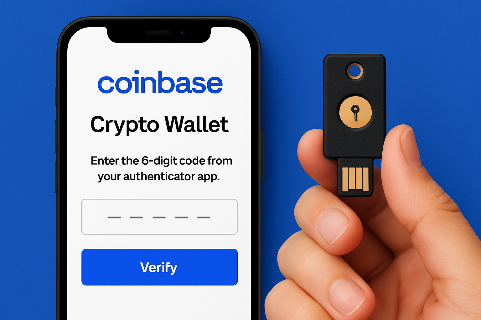 2FA security crypto wallet Coinbase