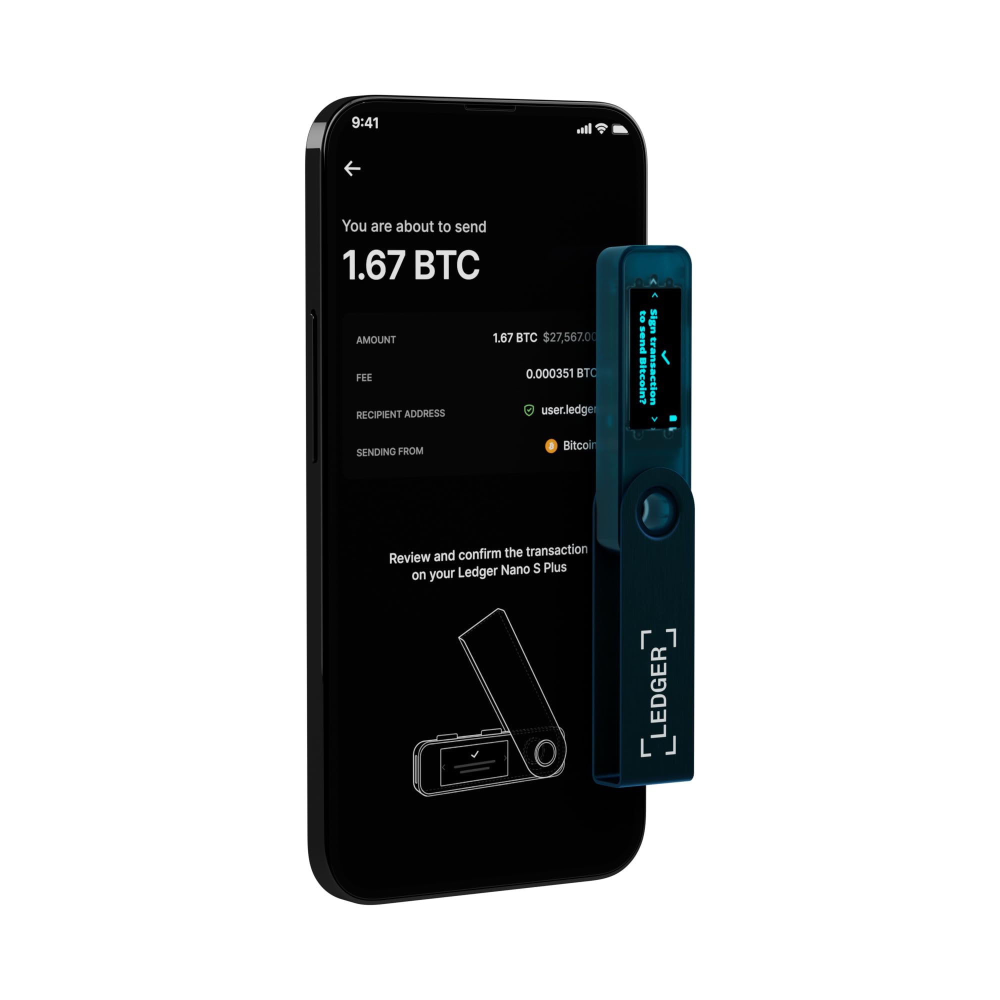 Ledger hardware wallet modular blockchain security