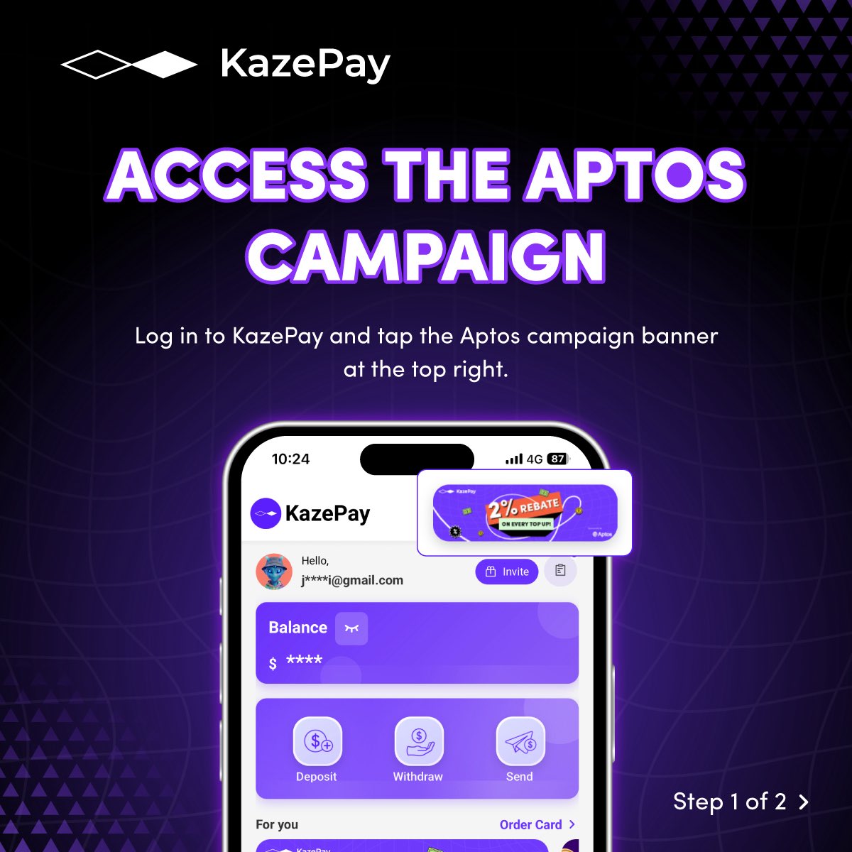 KazePay crypto card