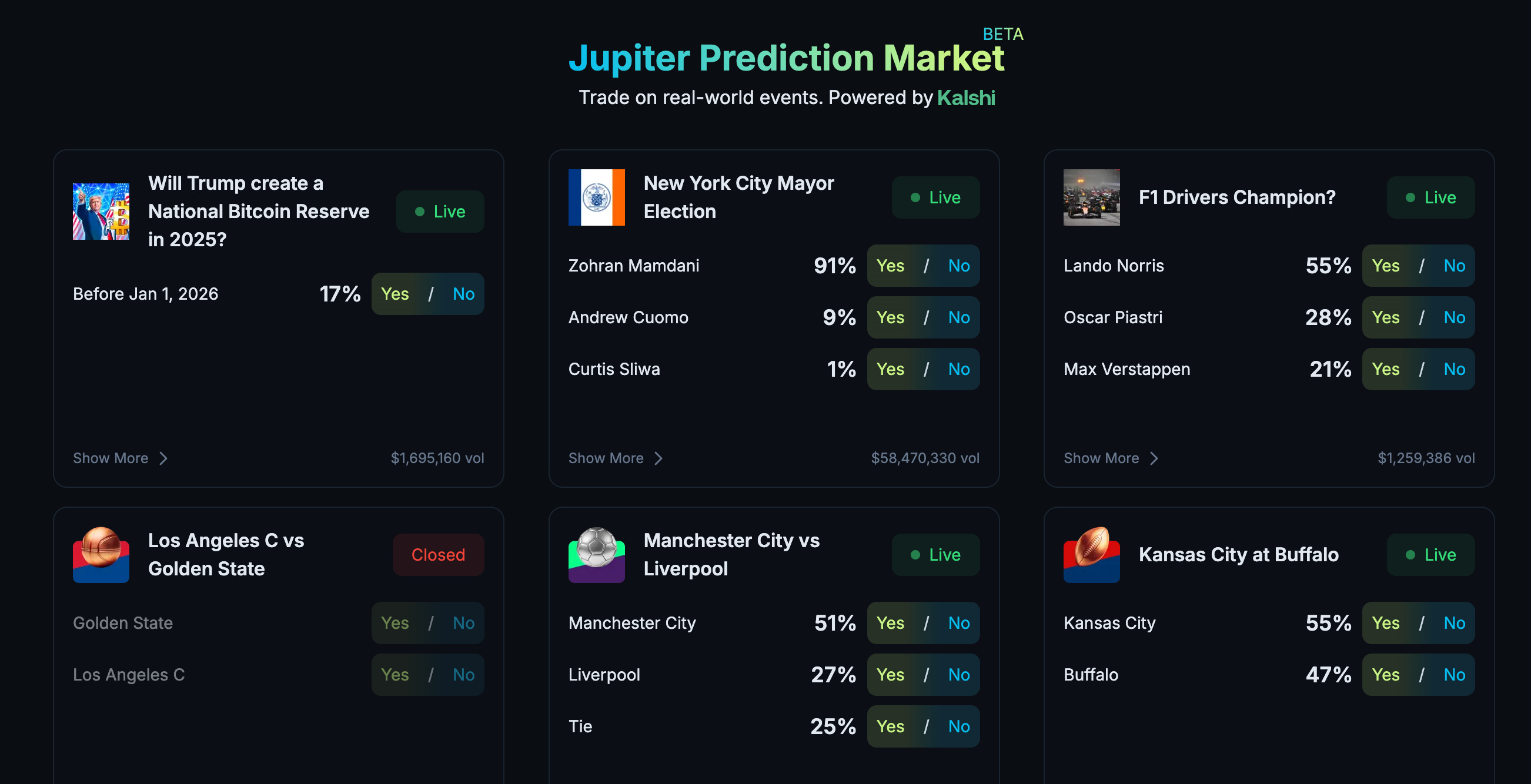 Kalshi prediction market app