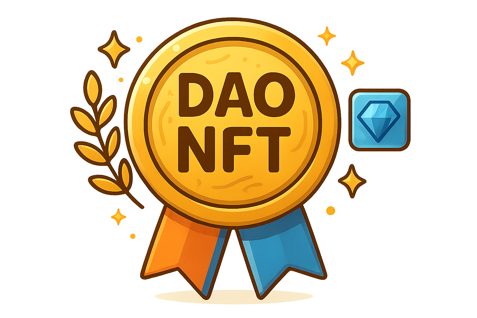 DAO NFT badge rewards incentives