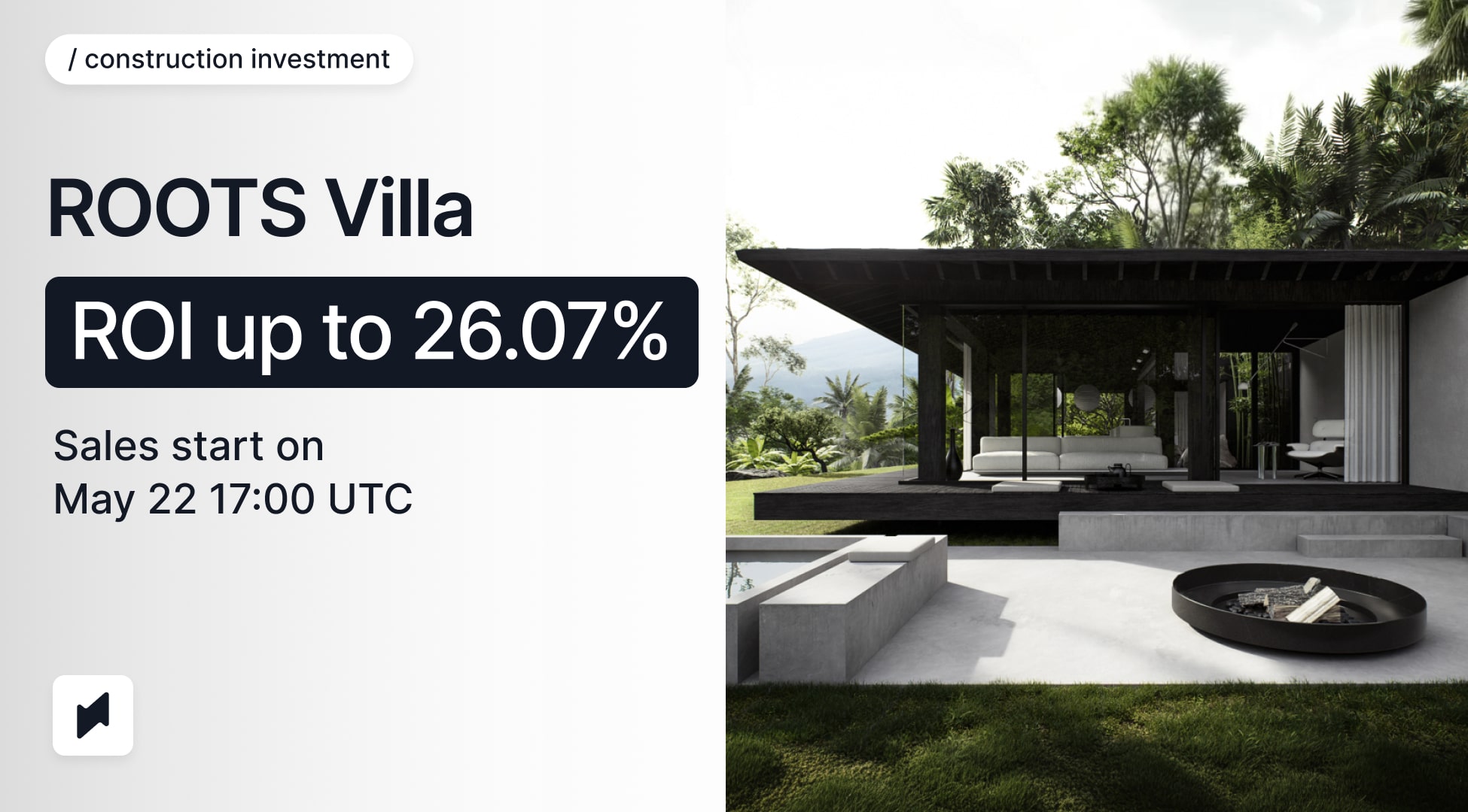 Binaryx tokenized Bali villa property investment