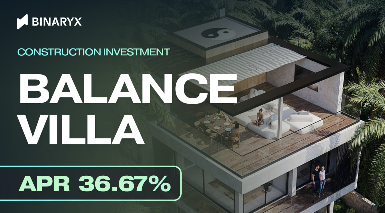 Binaryx tokenized luxury property investment platform