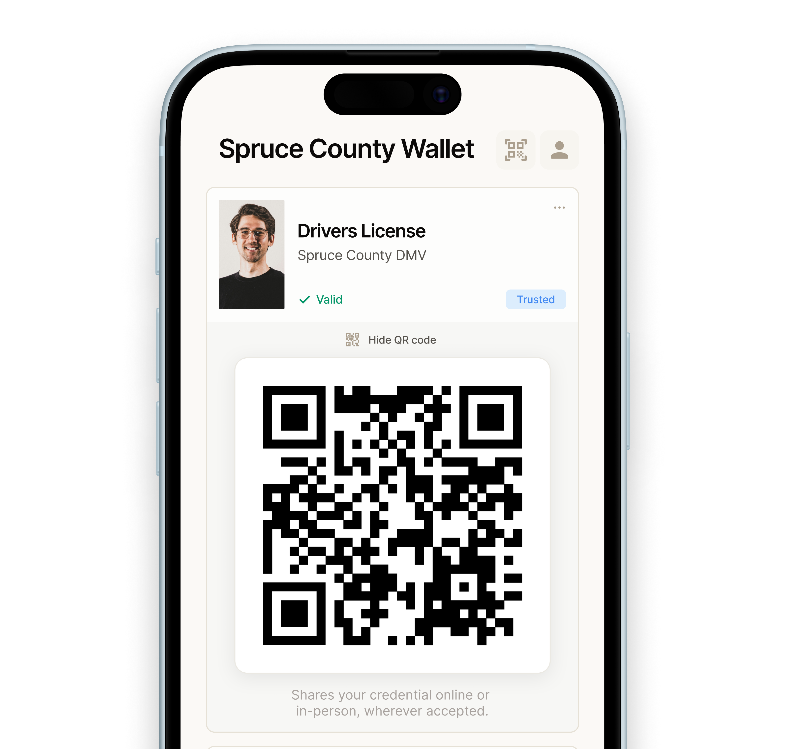 SpruceID wallet app screenshot