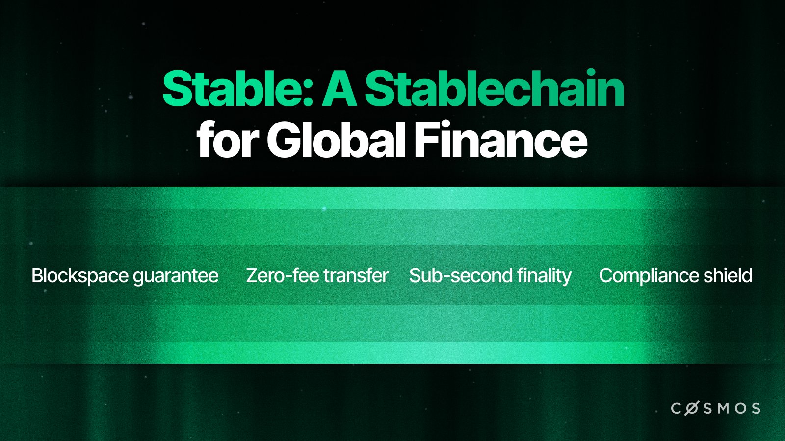 Stable blockchain sub-second transaction finality