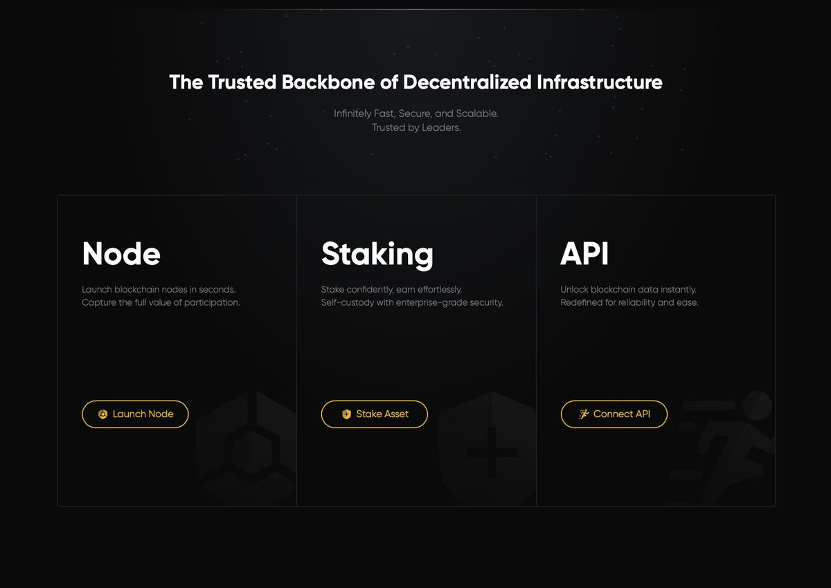InfStones staking operator logo