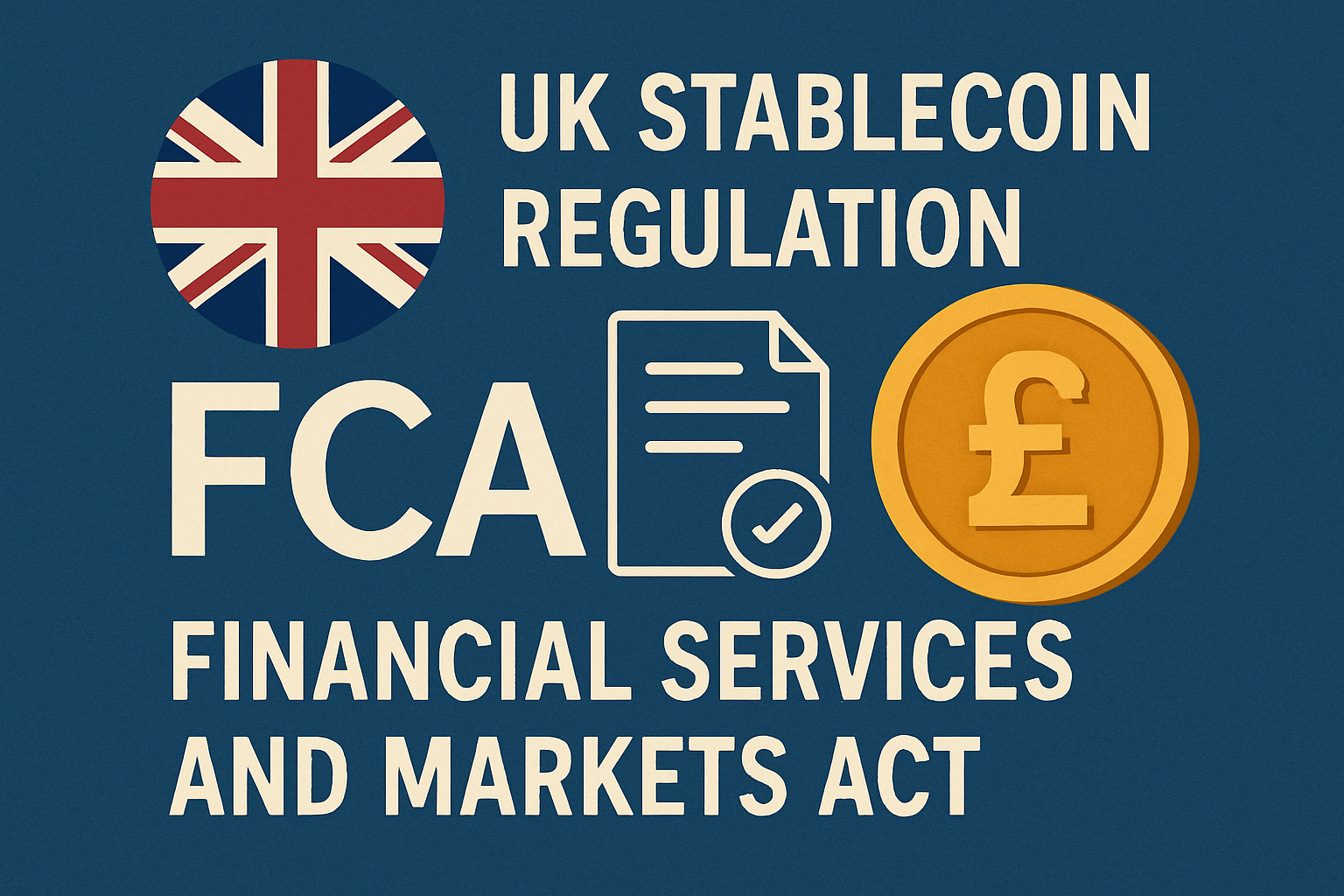 UK stablecoin regulation FCA Financial Services and Markets Act